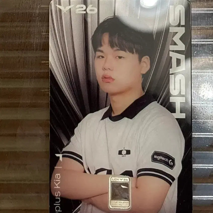 [BUNJANG] Korea Minting Corporation Silver Card Smash Deplus Kia Player / 조폐공사 실버 카드 스매쉬 디플러스기아