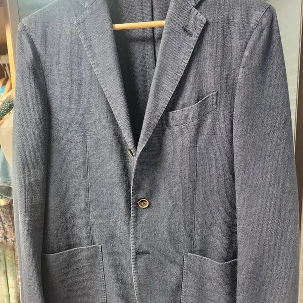 [BUNJANG] Lardini Navy Wool Blend Jacket / 라르디니 자켓