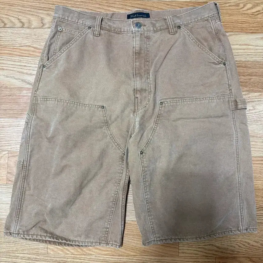 [BUNJANG] Wrath Double Knee Shorts / [34] wrath 뤠쓰 덕 캔번스 더블니 쇼츠 팝니다!