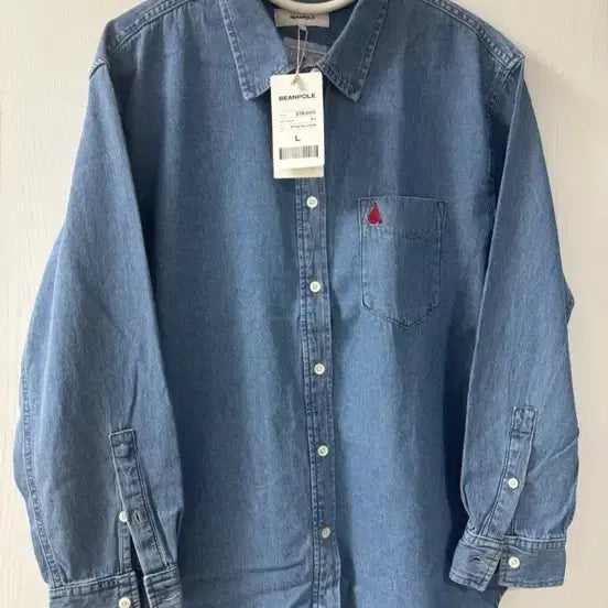 [BUNJANG] Beanpole Denim Shirt L / 빈폴 데님 셔츠 L사이즈
