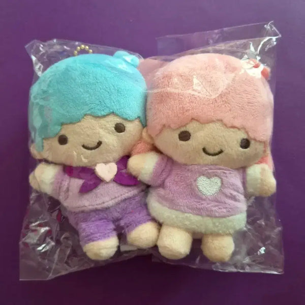 [BUNJANG] Sanrio Little Twin Stars Kiki & Lala Puroland Mascot Set (Limited Edition) / 한정판/ 리틀트윈스타 키키라라 퓨로랜드 마스코트 세트
