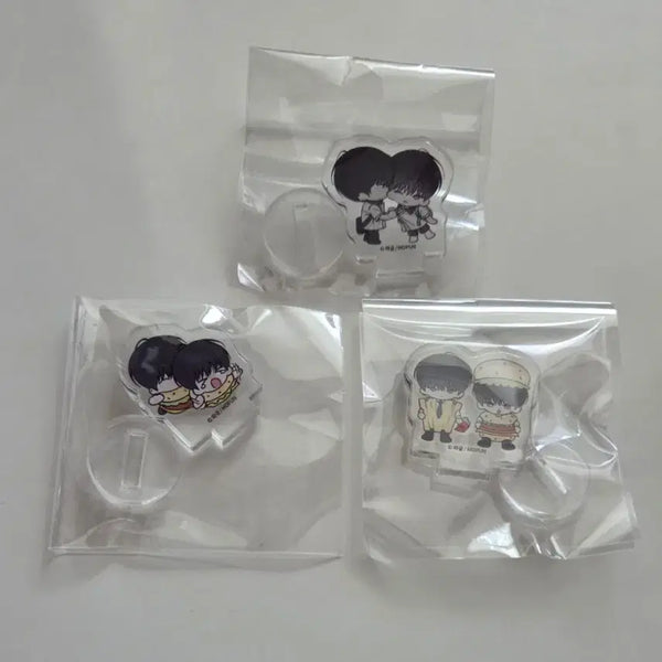 [BUNJANG] Bomtoon Wagle 'Monday's Savior' Art Keyring Set / 봄툰 BL 와글 작가전 월요일의 구원자 모펀 키링 가챠 굿즈