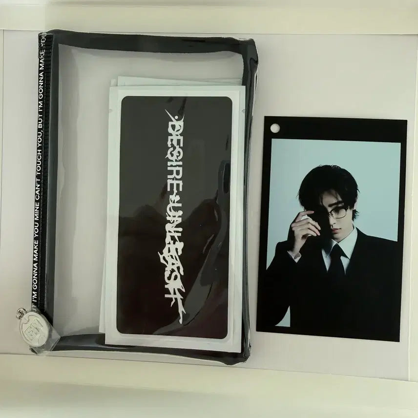 [BUNJANG] ENHYPEN Concert Fan Gift Pouch + Sunghoon Photocard / 엔하이픈 공방 역조공 파우치 + 성훈 포토