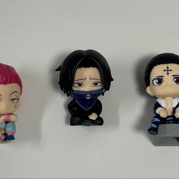 [BUNJANG] Hunter x Hunter Suwarasetai Figures - Bundle Set (Chrollo, Feitan, Hisoka) / 헌터헌터 스와라세타이 피규어 3개 일괄 클로로 페이탄 히소카