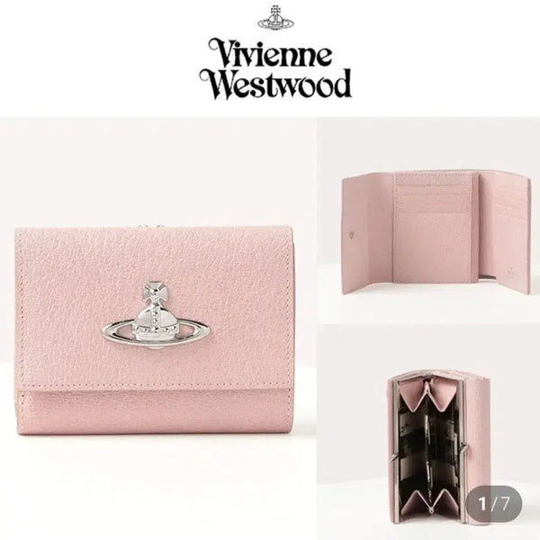 [BUNJANG] Vivienne Westwood Pink Wallet / 비비안 웨스트우드 핑크 지갑