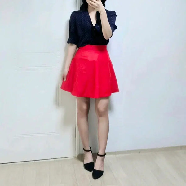 [BUNJANG] Mark Macks Ribbon Tied Pattern Blouse / 마크막스 리본묶음 패턴 블라우스