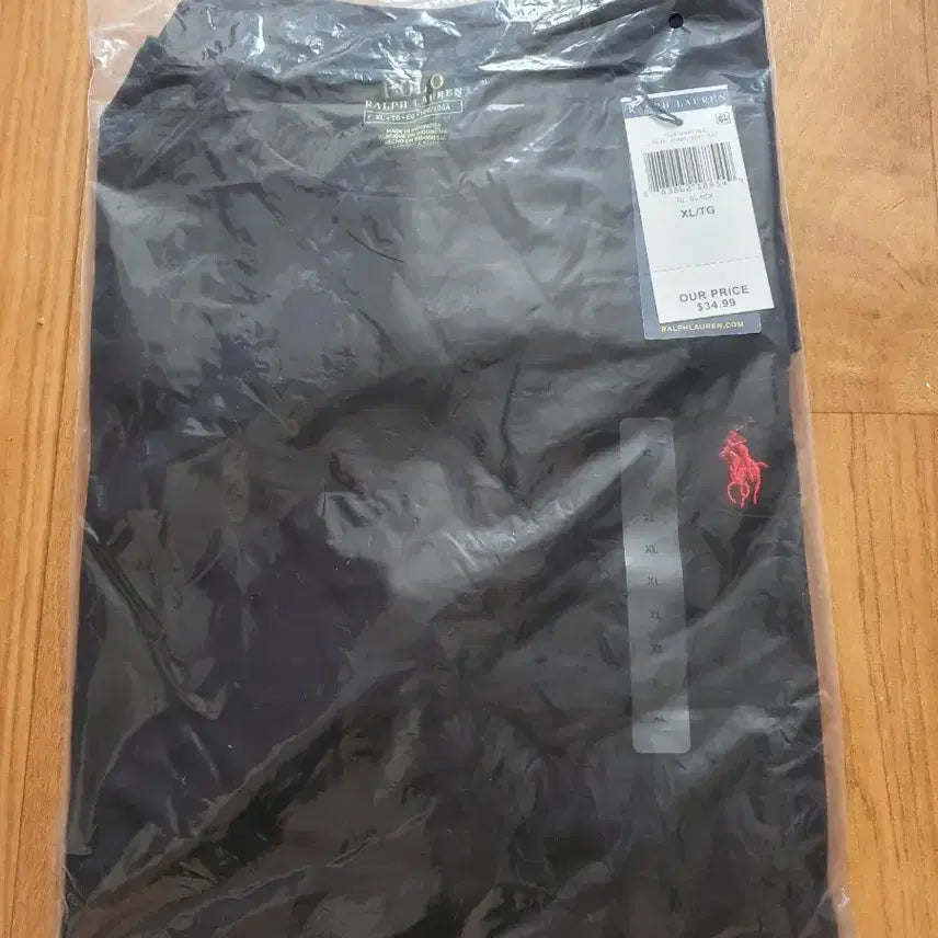[BUNJANG] Polo Ralph Lauren Short Sleeve T-Shirt Black XL / 폴로 랄프로렌 반팔 티셔츠 블랙 XL