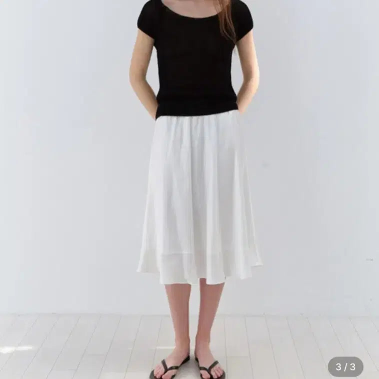 [BUNJANG] lo61 Nadia Cap-Sleeve Top Black / lo61 나디아캡 Nadia Cap-Sleeve Top in black