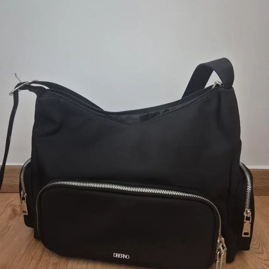 [BUNJANG] Di_Bernoe Black Nylon Shoulder Bag / 디베르노 블랙 나일론 숄더백