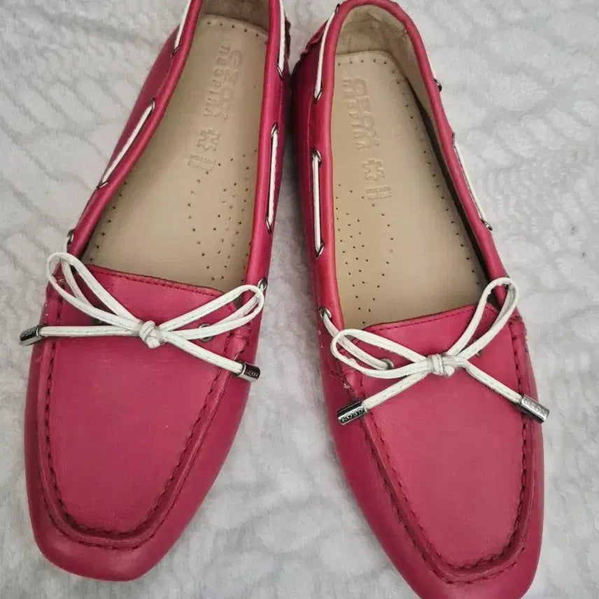[BUNJANG] Geox Flat Pumps Purple 230 / 제옥스 플랫 펌프스