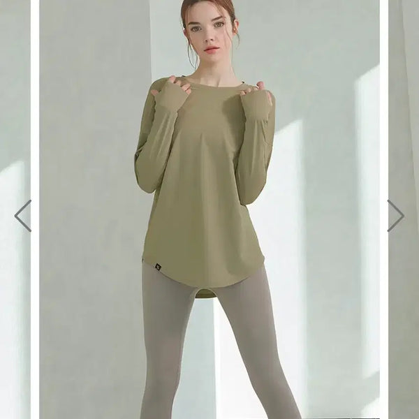 [BUNJANG] Xexymix Ice Feather Long Sleeve Bundle Set / 젝시믹스 아이스페더 롱슬리브 2개 일괄