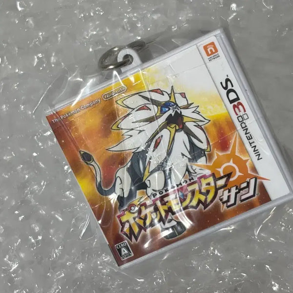 [BUNJANG] Pokemon Sun Cartridge Keychain Gacha Holder / 포켓몬스터 썬 카트리지 키링 가챠 키홀더
