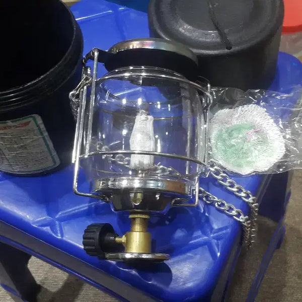 [BUNJANG] 1990 Unused Korean Ddabong Gas Lantern / 1990 미사용 국산 따봉 가스 랜턴