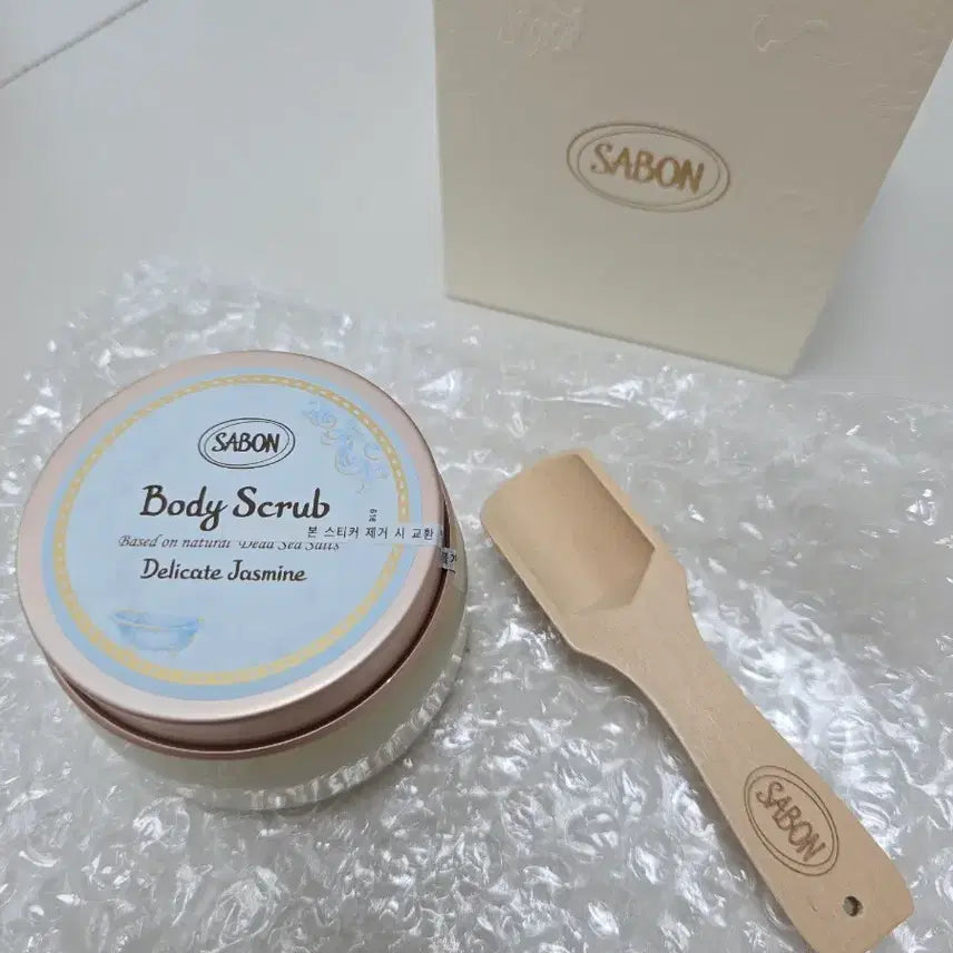 [BUNJANG] Sabon Body Scrub Delicate Jasmine / 새상품)사봉 바디 스크럽 딜리케이트 자스민