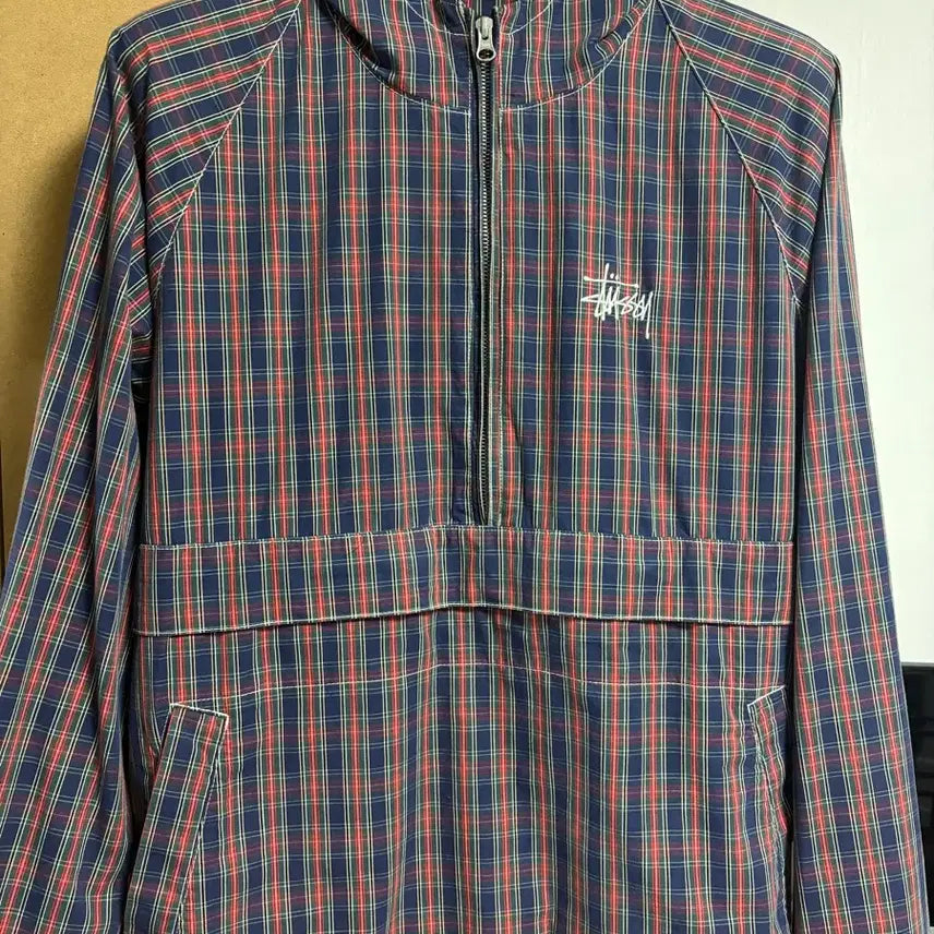 [BUNJANG] Stussy Brushed Cotton Anorak / 스투시 브러시드 코튼 아노락