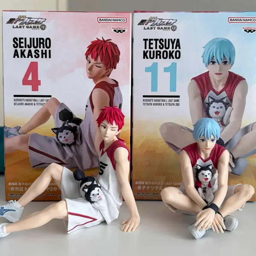[BUNJANG] Kuroko's Basketball Kuroko & Akashi Last Game Figure Bundle Set / 일괄) 쿠농 쿠로코의 농구 쿠로코 아카시 라스트게임 피규어 판매