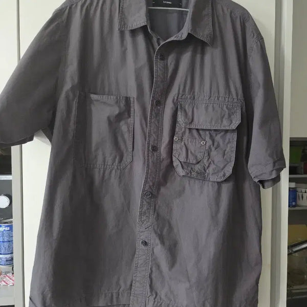 [BUNJANG] Il Gufo Half Sleeve Shirt / 일꼬로소 반팔셔츠