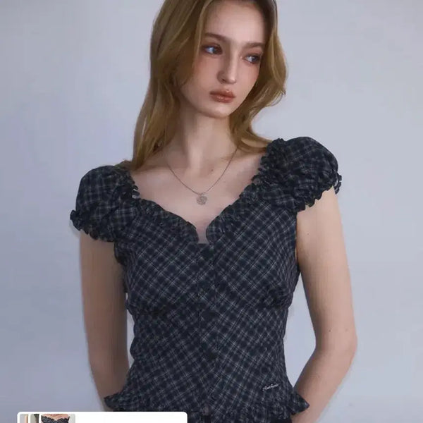 [BUNJANG] Rosefance Frill Shirring Sleeveless / [새상품] 로제프란츠 frill shirring sleeveless