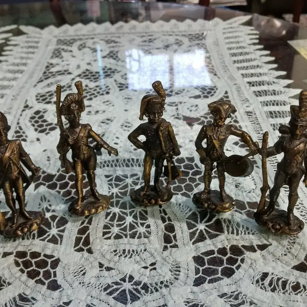 [BUNJANG] Korean Military Band Reproduction Sculpture / 5. 인조. 군악단. 적동재품