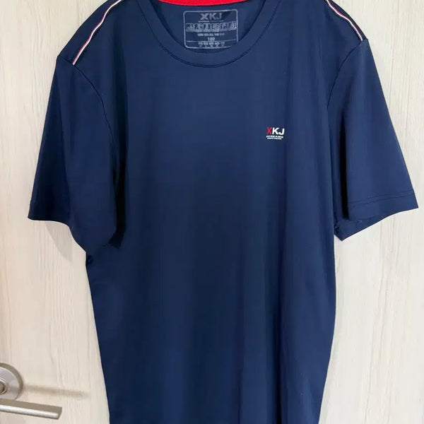 [BUNJANG] XKJ Men's Functional Short Sleeve T-Shirt Navy / XKJ 남성 기능성 반팔 티셔츠