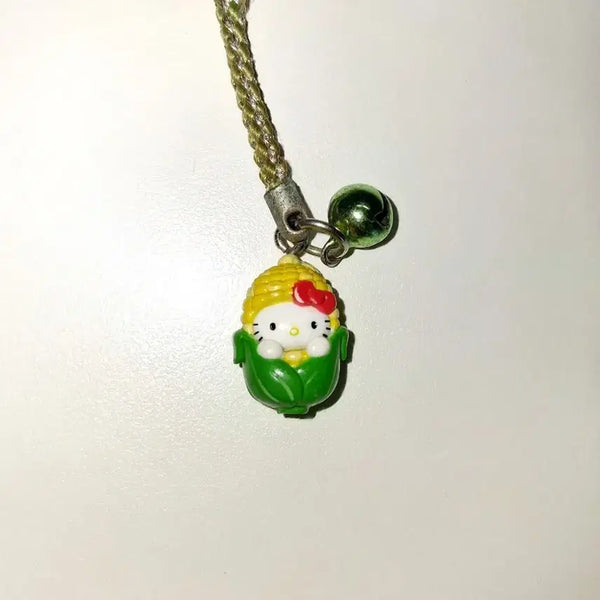 [BUNJANG] Hello Kitty Corn Strap / 옥수수 고전키티스트랩
