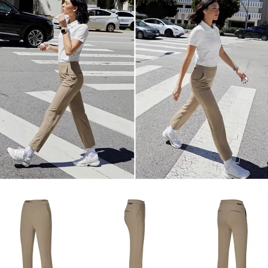 [BUNJANG] Xexymix Stretch Banding Slacks Chino Beige S / [새상품] 젝시믹스 스트레치 밴딩 슬랙스 치노베이지 S