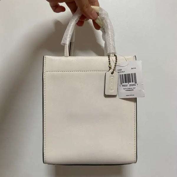 [BUNJANG] Coach Mini Cassie Tote Bag C4828 Chalk Unused / 코치 미니 캐신 토트백 C4828 Chalk 미사용 새상품