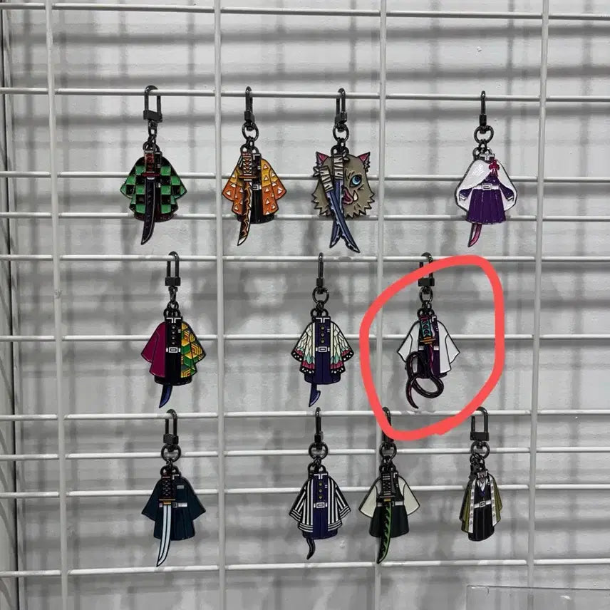 [BUNJANG] Demon Slayer Kanroji Mitsuri Nichirin Sword Charm / 귀멸의 칼날 일륜도 키링 미츠리