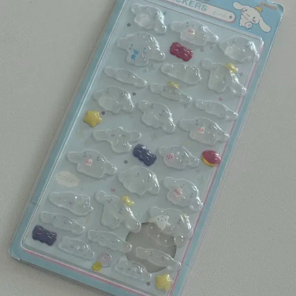 [BUNJANG] Cinnamoroll 3D Stickers / 시나모롤 3D 스티커