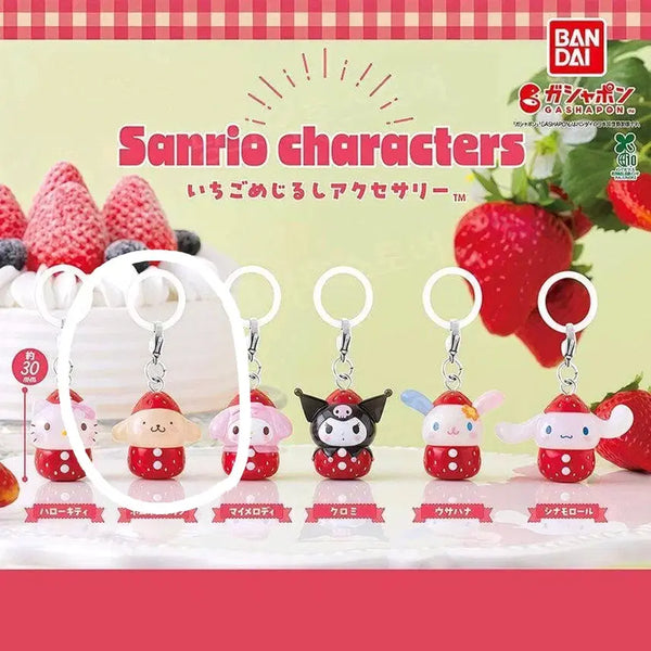 [BUNJANG] Sanrio Pompompurin Strawberry Marker SEALED / [미개봉] 산리오 가챠 > 폼폼푸린 딸기 메지루시