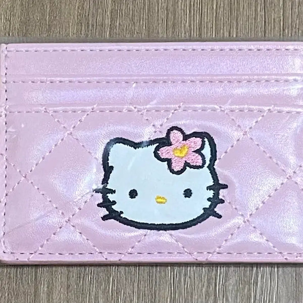[BUNJANG] Hello Kitty Quilted Card Holder / 헬로키티 퀄팅 카드지갑