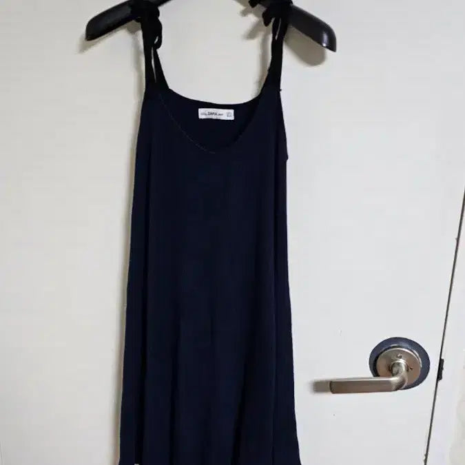 [BUNJANG] ZARA Ribbed Knit Strap Dress Sleeveless / 자라 knit 골지 끈나시 원피스 슬리브리스(709