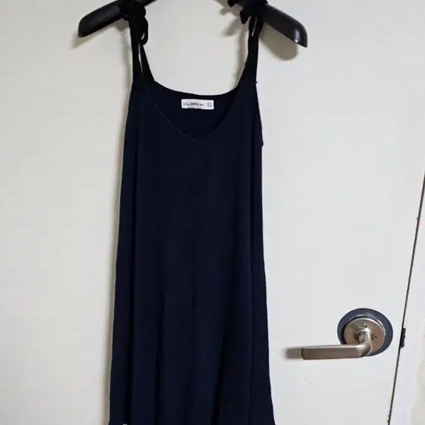 [BUNJANG] ZARA Ribbed Knit Strap Dress Sleeveless / 자라 knit 골지 끈나시 원피스 슬리브리스(709