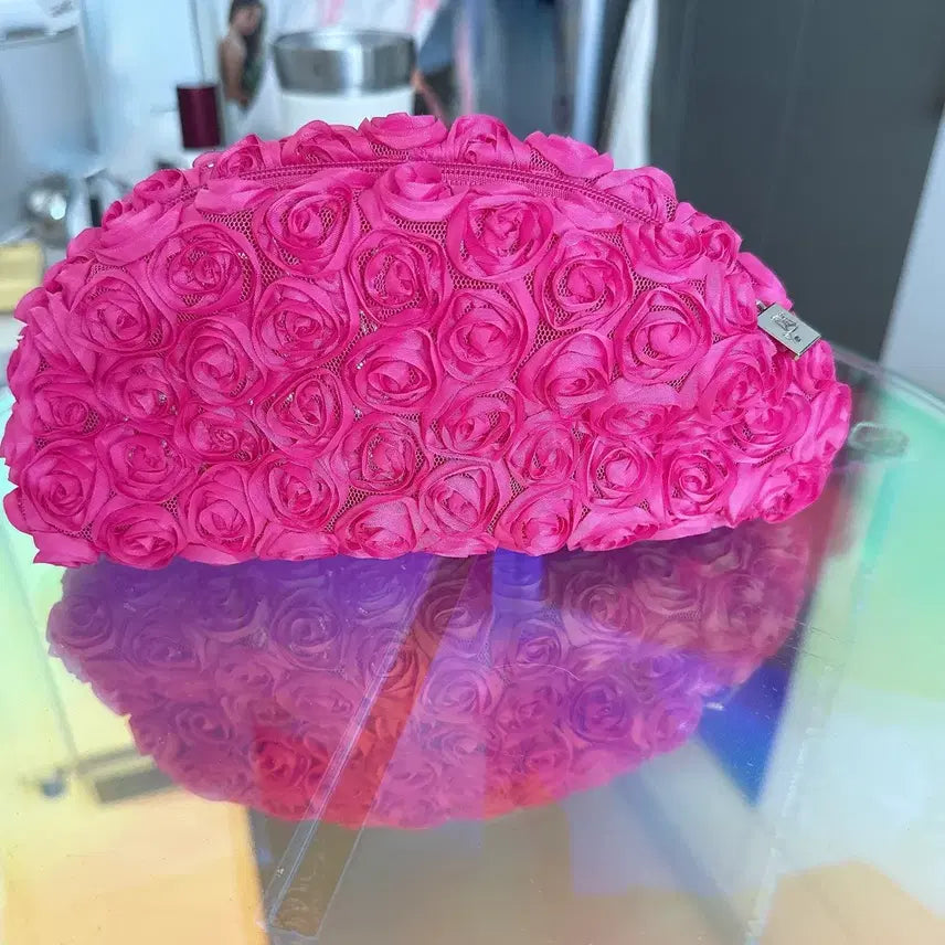[BUNJANG] Sisley Pink Rose Pouch / 시슬리 파우치.