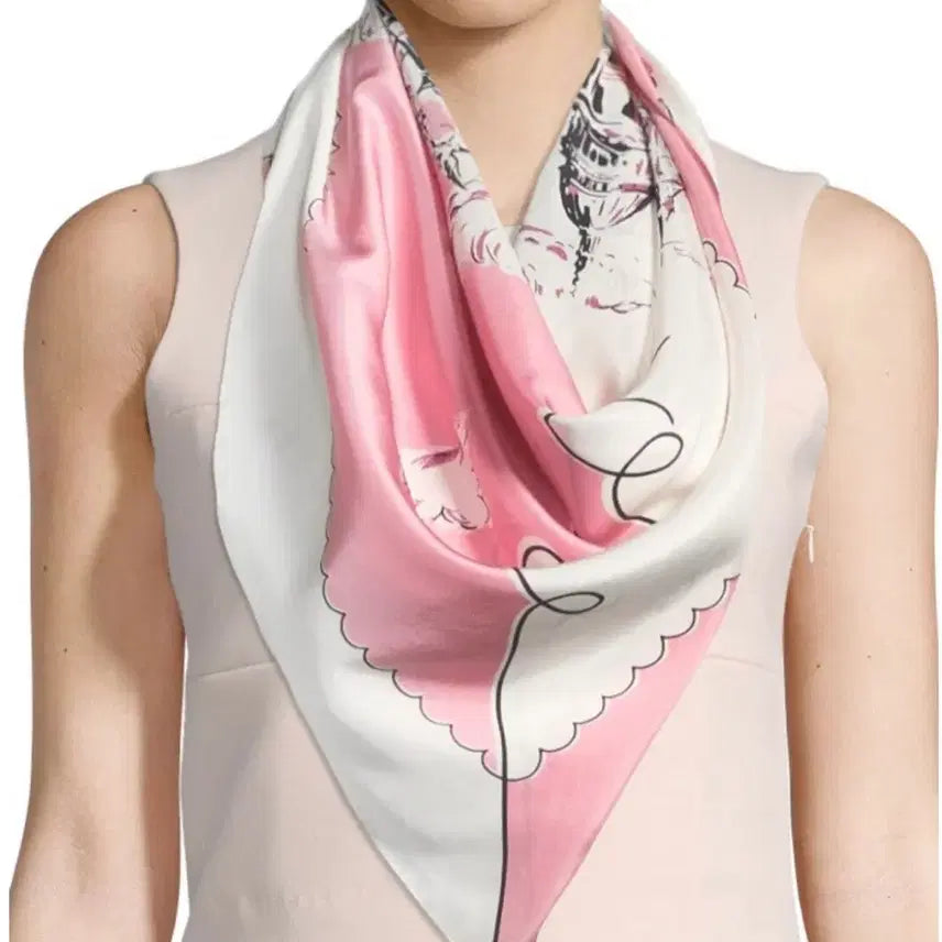 [BUNJANG] Burberry London Silk Scarf 90x90 / 새상품 버버리 런던 실크 스카프 90x90