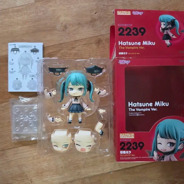 [BUNJANG] Good Smile Company Hatsune Miku Nendoroid Vampire Ver. Figure / 굿스마일컴퍼니 하츠네미쿠 넨도 뱀파이어 ver. 피규어