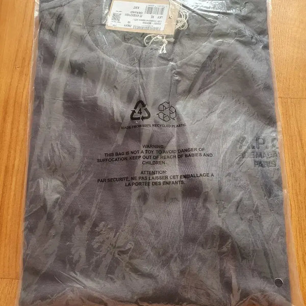 [BUNJANG] A.P.C. Charcoal Short Sleeve T-Shirt XL / A.P.C. 반팔 티셔츠 차콜xl