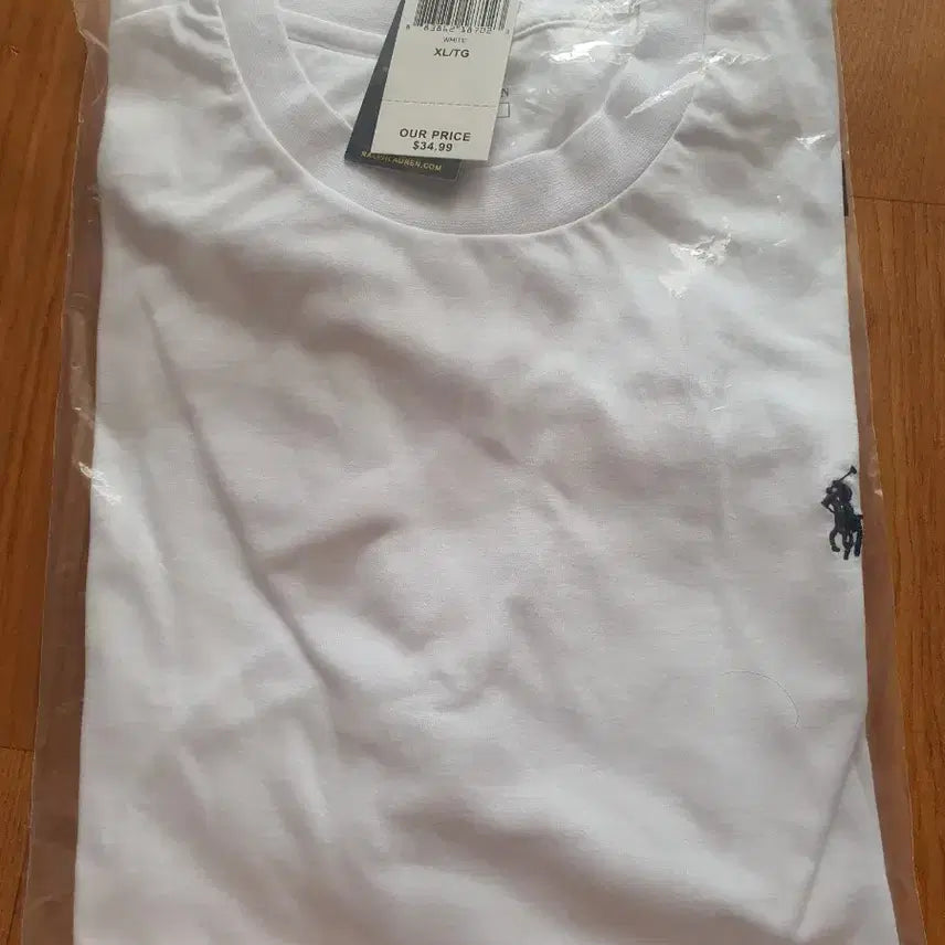 [BUNJANG] Polo Ralph Lauren White Short Sleeve T-Shirt XL / 폴로 랄프로렌 화이트 반팔 티셔츠 XL