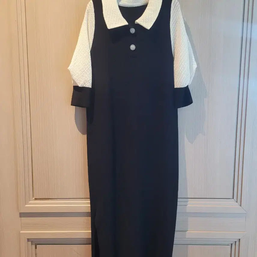 [BUNJANG] MINE Wool Blend Long Knit Dress / (미사용) MINE 샘플 울소재 롱 니트 원피스