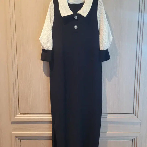 [BUNJANG] MINE Wool Blend Long Knit Dress / (미사용) MINE 샘플 울소재 롱 니트 원피스