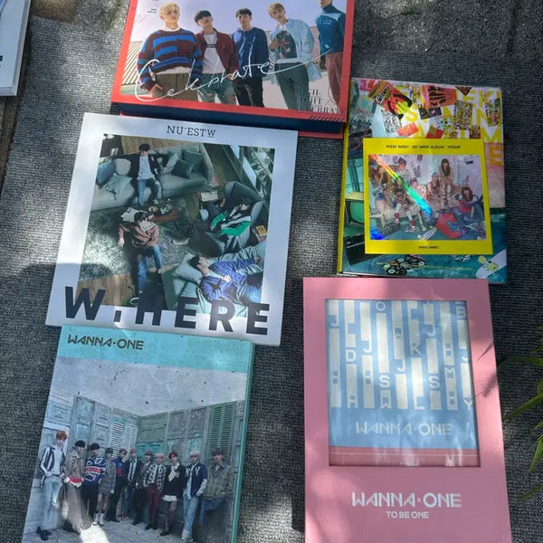 [BUNJANG] Wanna One & Weki Meki Unused Album Bundle Set / 아이돌 미사용 앨범 3종 일괄 판매합니다