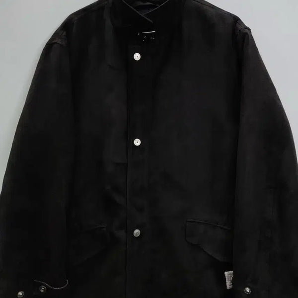 [BUNJANG] Belted High-Neck Coat / 벨트 하이넥 코트