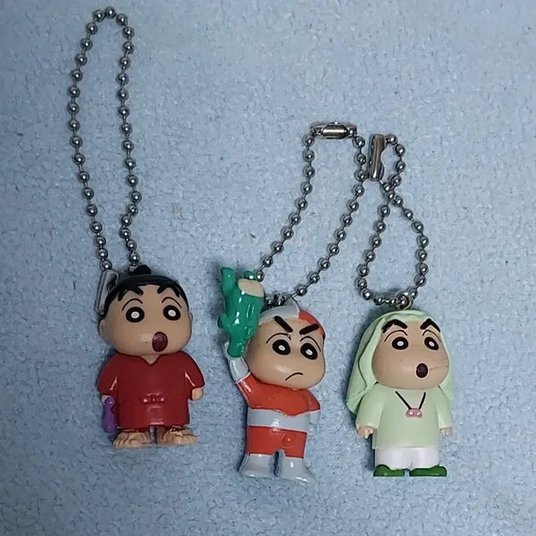 [BUNJANG] Crayon Shin-chan Mini Keychain Set / 짱구미니키링