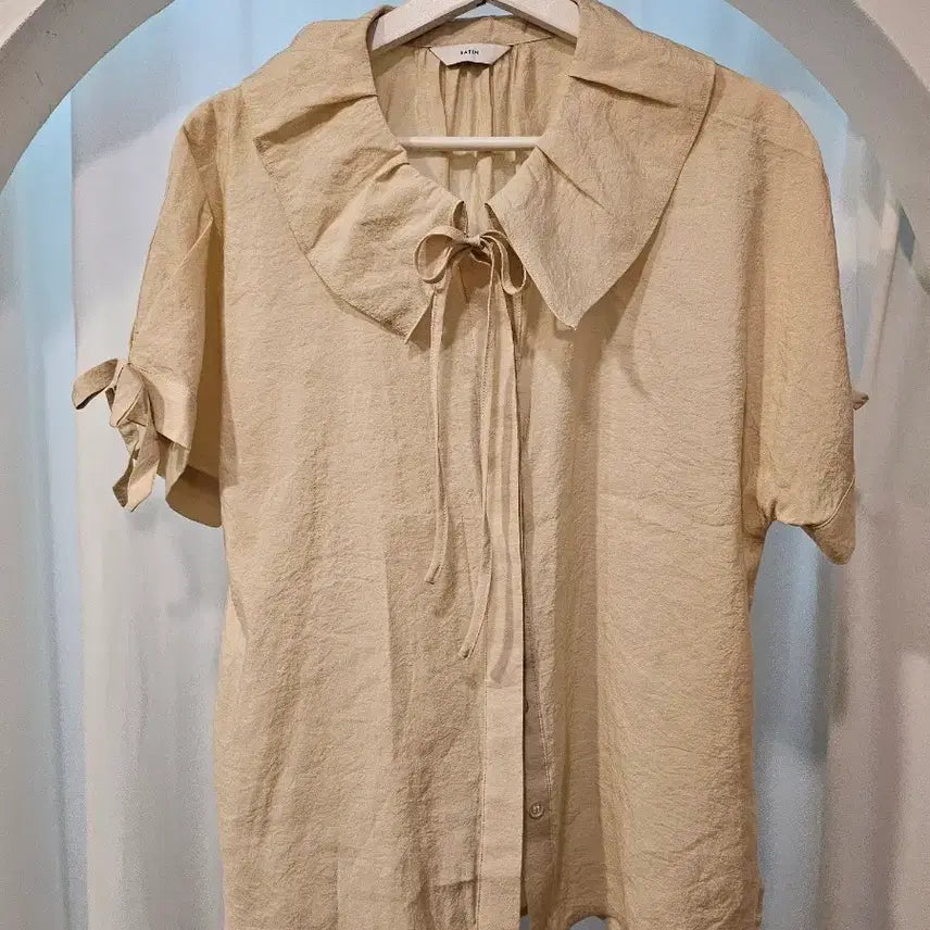 [BUNJANG] Satin Blouse / 샤틴 블라우스