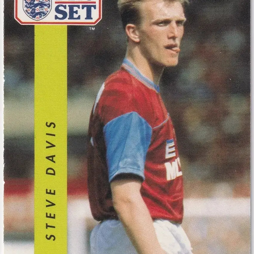 [BUNJANG] Steve Davis 1990-91 Pro Set #302 Burnley Football Card / 90-91 스티브 데이비스 베이스 번리 프로셋