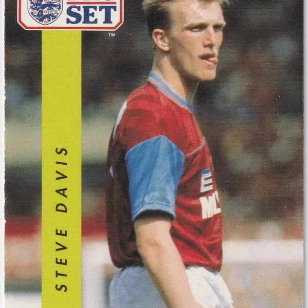 [BUNJANG] Steve Davis 1990-91 Pro Set #302 Burnley Football Card / 90-91 스티브 데이비스 베이스 번리 프로셋