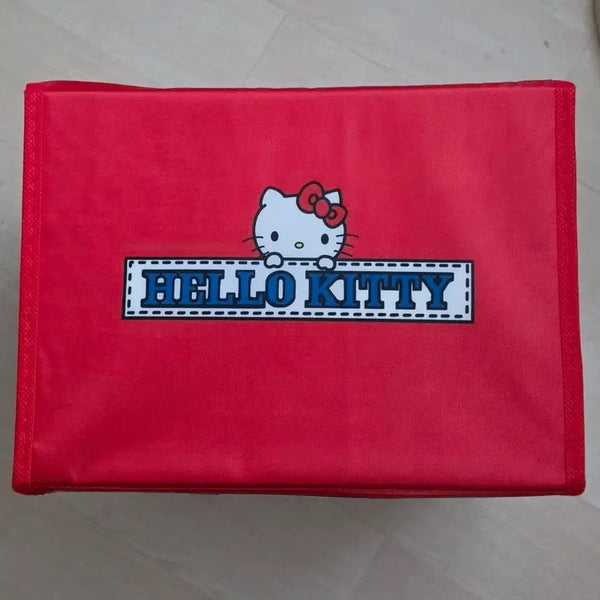 [BUNJANG] Hello Kitty Red Storage Box New / 헬로키티 빨간색 수납함 새상품