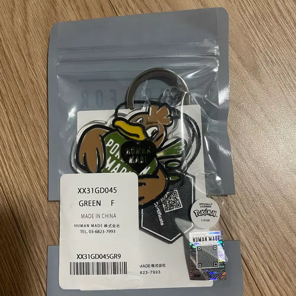 [BUNJANG] Human Made x Pokémon Farfetch'd Charm / 휴먼메이드 포켓몬스터 파오리 키링