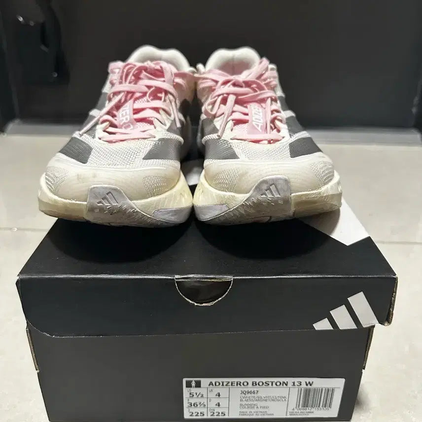 [BUNJANG] Adidas Boston 13 Running Shoes 225mm / 아디다스 보스턴 13 225