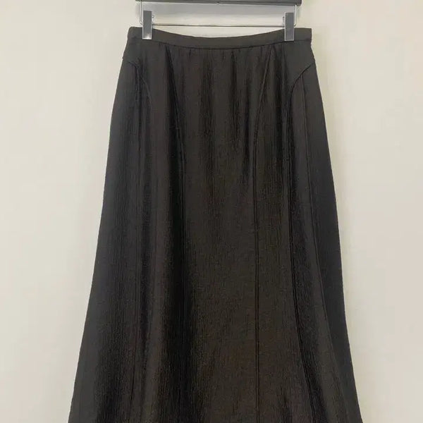 [BUNJANG] BELLE HOUSE Metallic Wool Blend Vintage Skirt / 빈티지 BELLE HOUSE 메탈릭 스커트